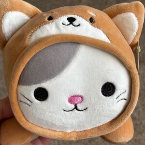 Smoochy Pals Hooded Cat Corgi Costume 11" Plush Stuffed Animal Toy